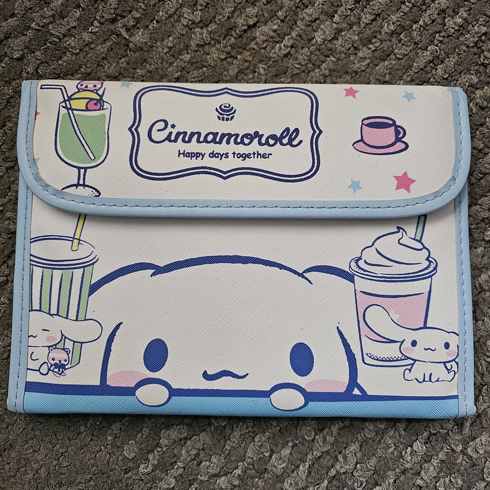 Sanrio Cinnamoroll Wallet - Blue and White